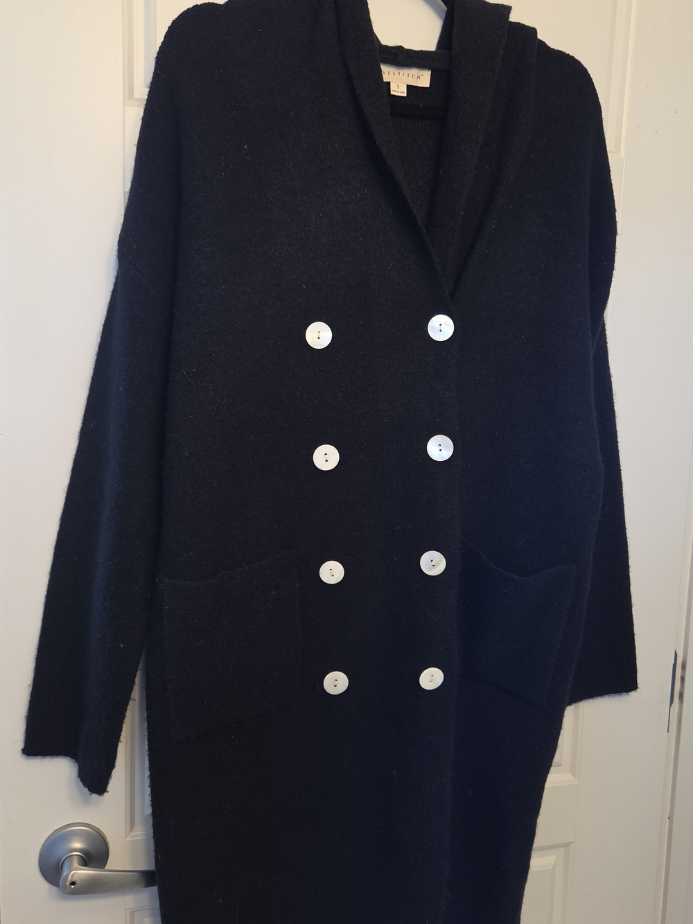 Double-Breasted Cardigan